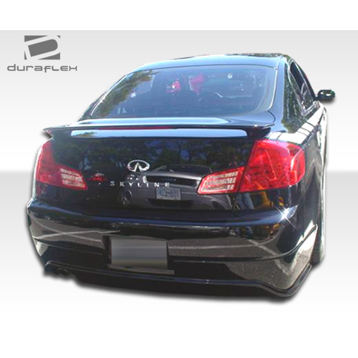 Modify your Infiniti G35 2003 with our Exterior/Complete Body Kits - Rear view showing exterior bumper design