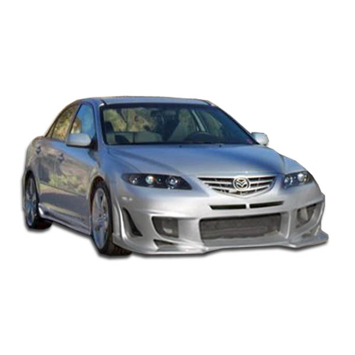 Modify your Mazda 6 2003 with our Exterior/Complete Body Kits - Front angle view of Mazda 6 from the side