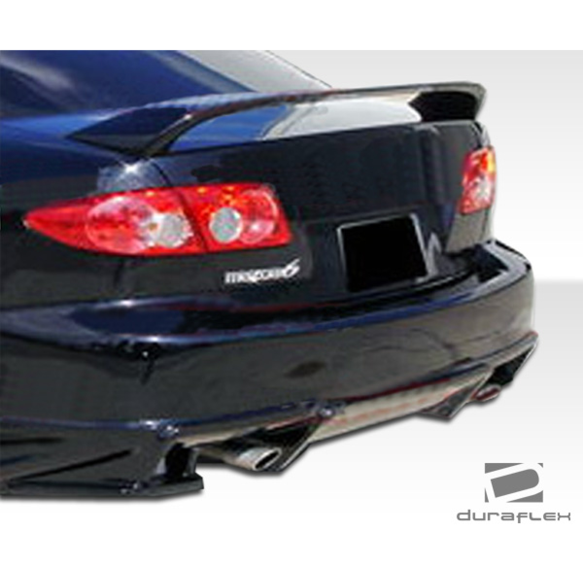 Modify your Mazda 6 2003 with our Exterior/Rear Bumpers or Lips - Rear view angle of a Mazda 6 bumper