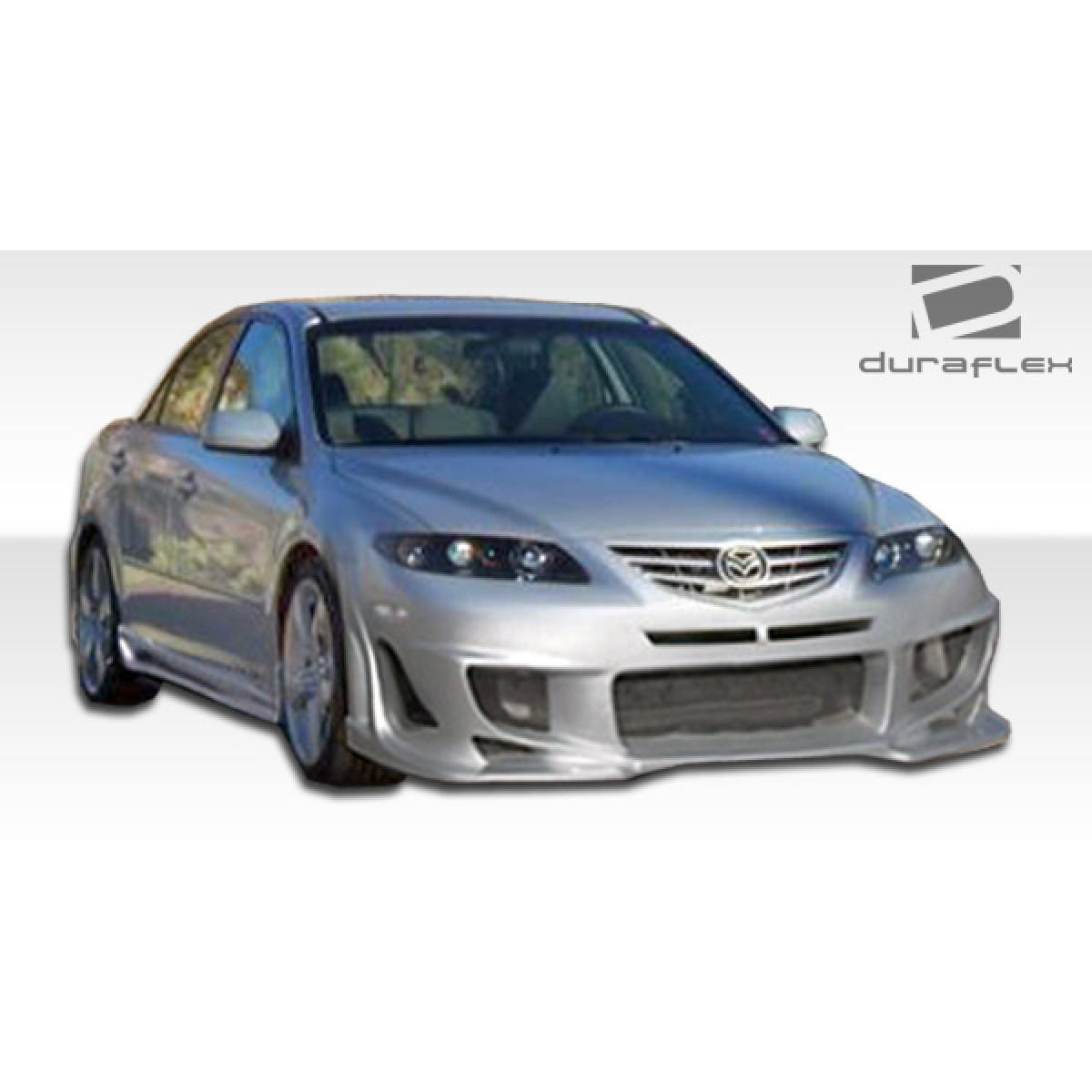 Modify your Mazda 6 2003 with our Exterior/Complete Body Kits - Front three quarter angle view of the vehicle