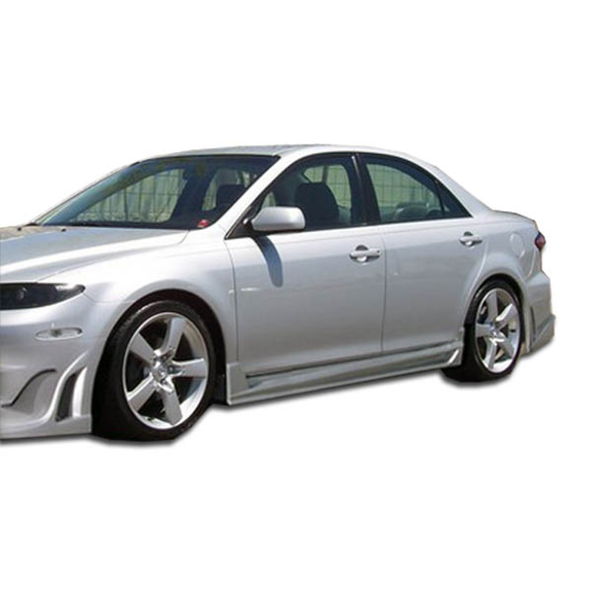 Modify your Mazda 6 2003 with our Exterior/Complete Body Kits - Side view from slightly low angle