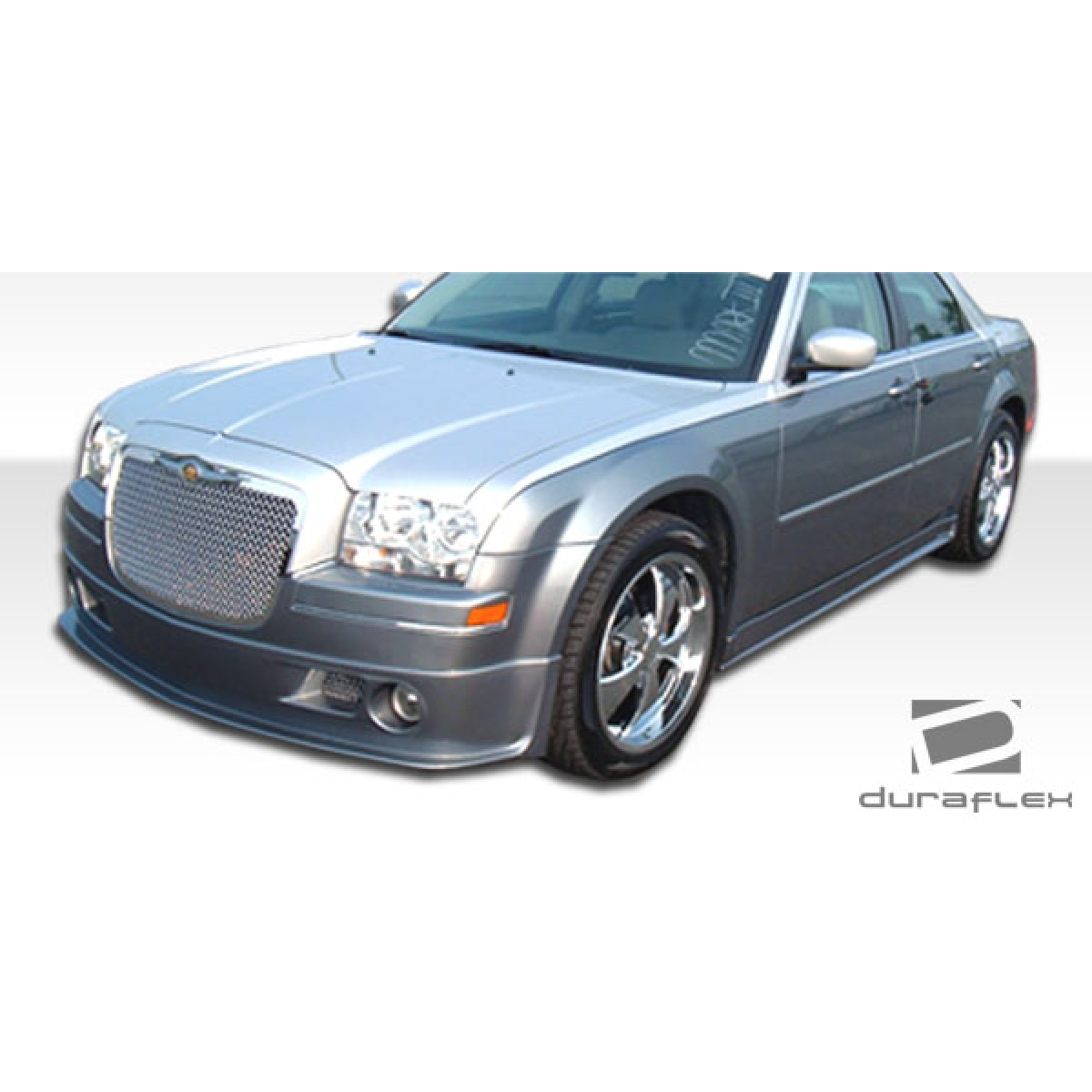 Modify your Chrysler 300 2005 with our Exterior/Side Skirts - Front three quarter angle of the vehicle