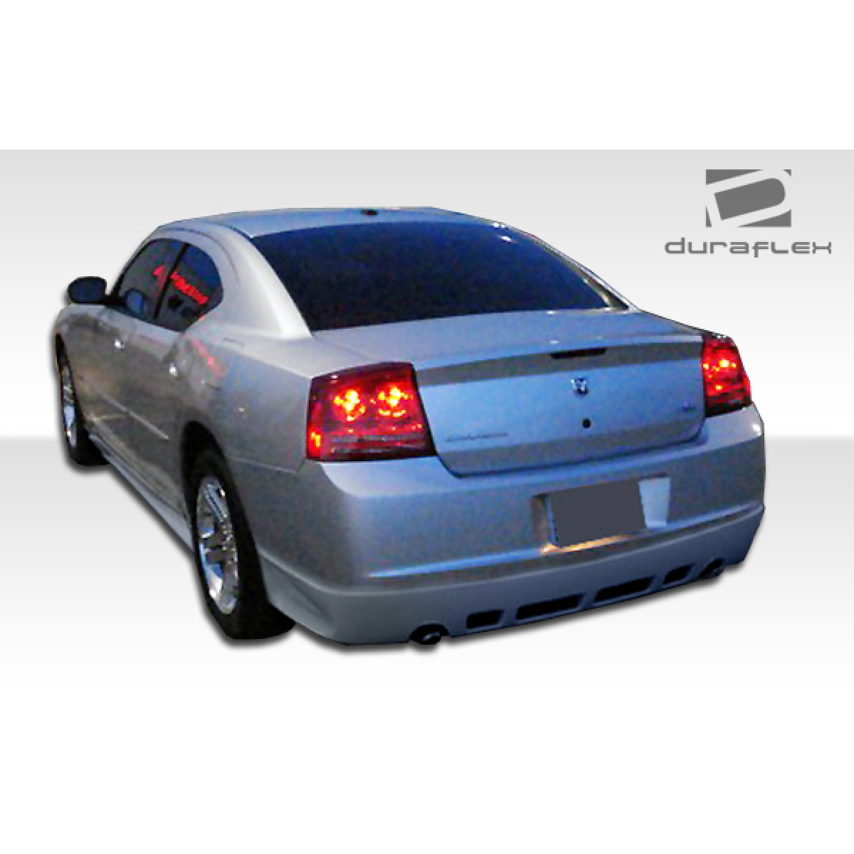 Modify your Dodge Charger 2006 with our Exterior/Complete Body Kits - Rear angle showcasing the bumper lip style