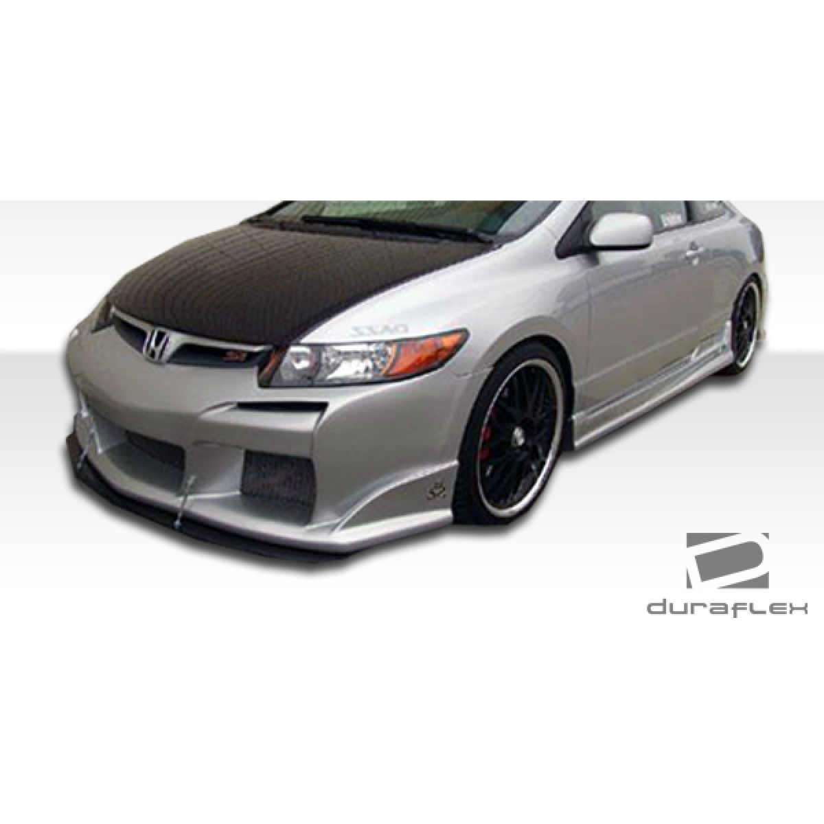 Modify your Honda Civic 2006 with our Exterior/Complete Body Kits - Front angle view of the vehicle part