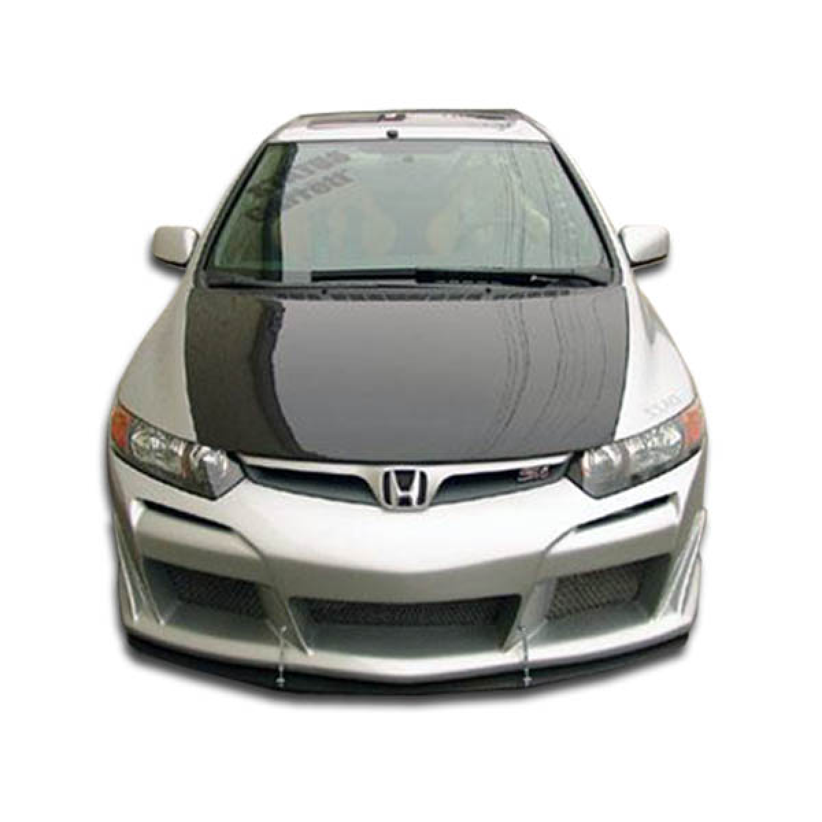 Modify your Honda Civic 2006 with our Exterior/Complete Body Kits - Front view of a Honda Civic 2006 to 2011