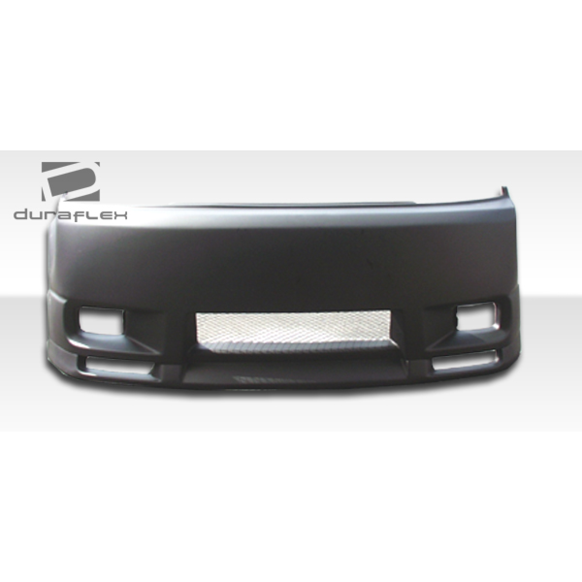 Modify your Scion xB 2004 with our Exterior/Front Bumpers or Lips - Front view of a bumper with a mesh insert