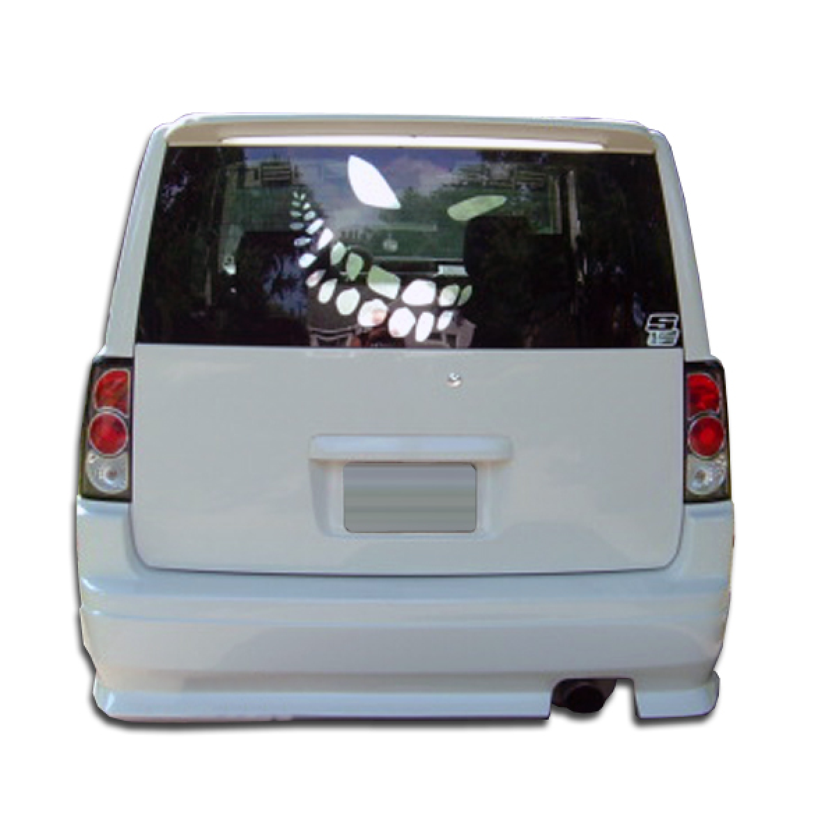 Modify your Scion xB 2004 with our Exterior/Complete Body Kits - View from the back of the vehicle