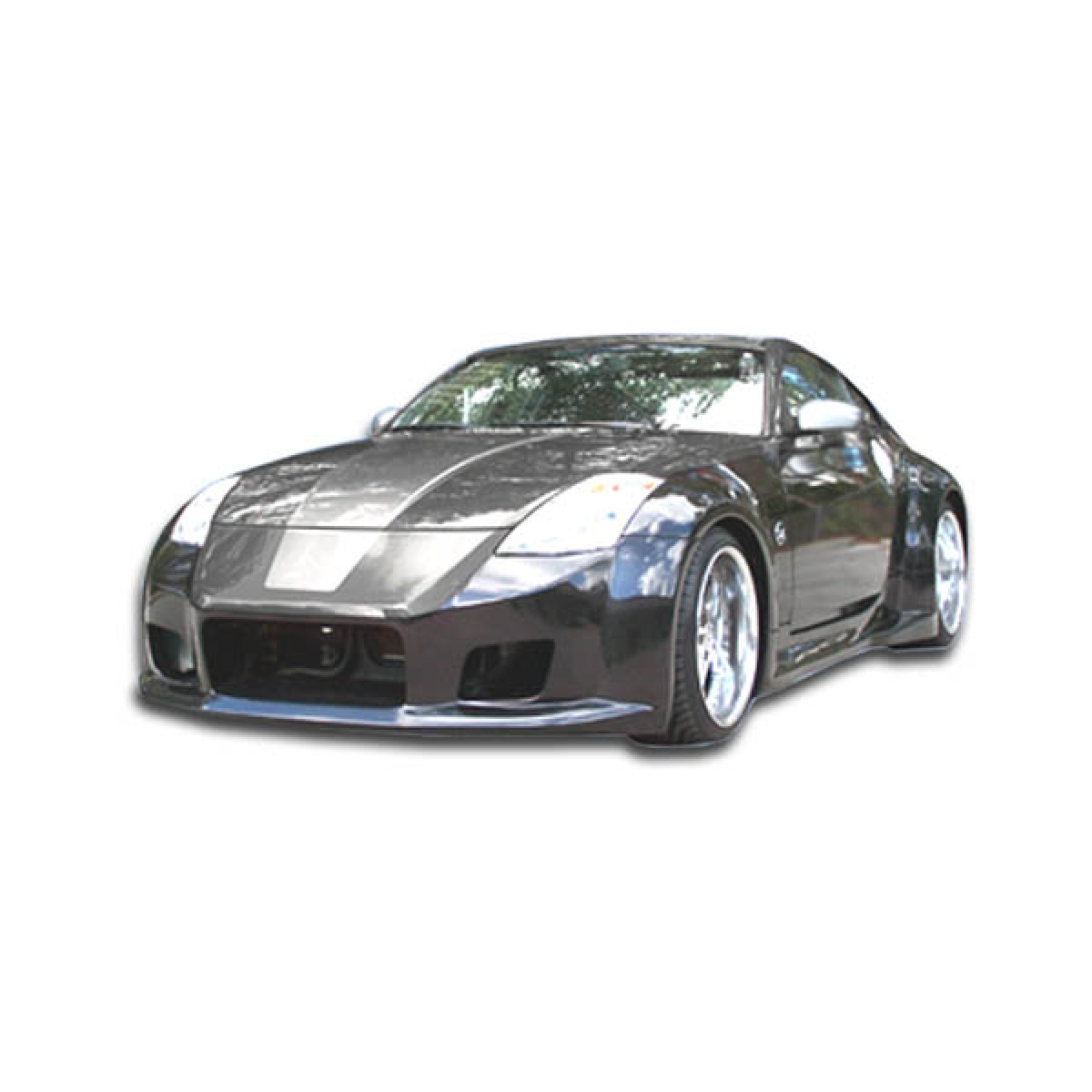 Modify your Nissan 350Z 2003 with our Exterior/Complete Body Kits - Front angle view of Nissan 350Z