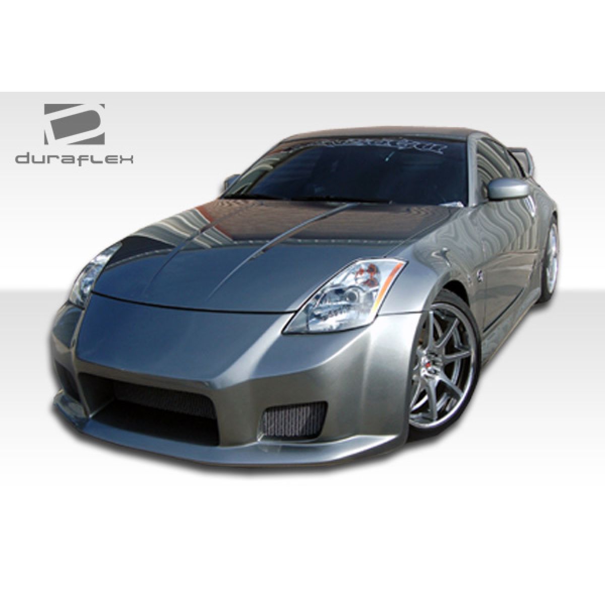 Modify your Nissan 350Z 2003 with our Exterior/Complete Body Kits - Front angle view of the vehicle