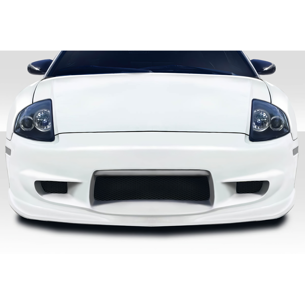 Modify your Mitsubishi Eclipse 2000 with our Exterior/Front Bumpers or Lips - Frontal view of the vehicle part at eye level