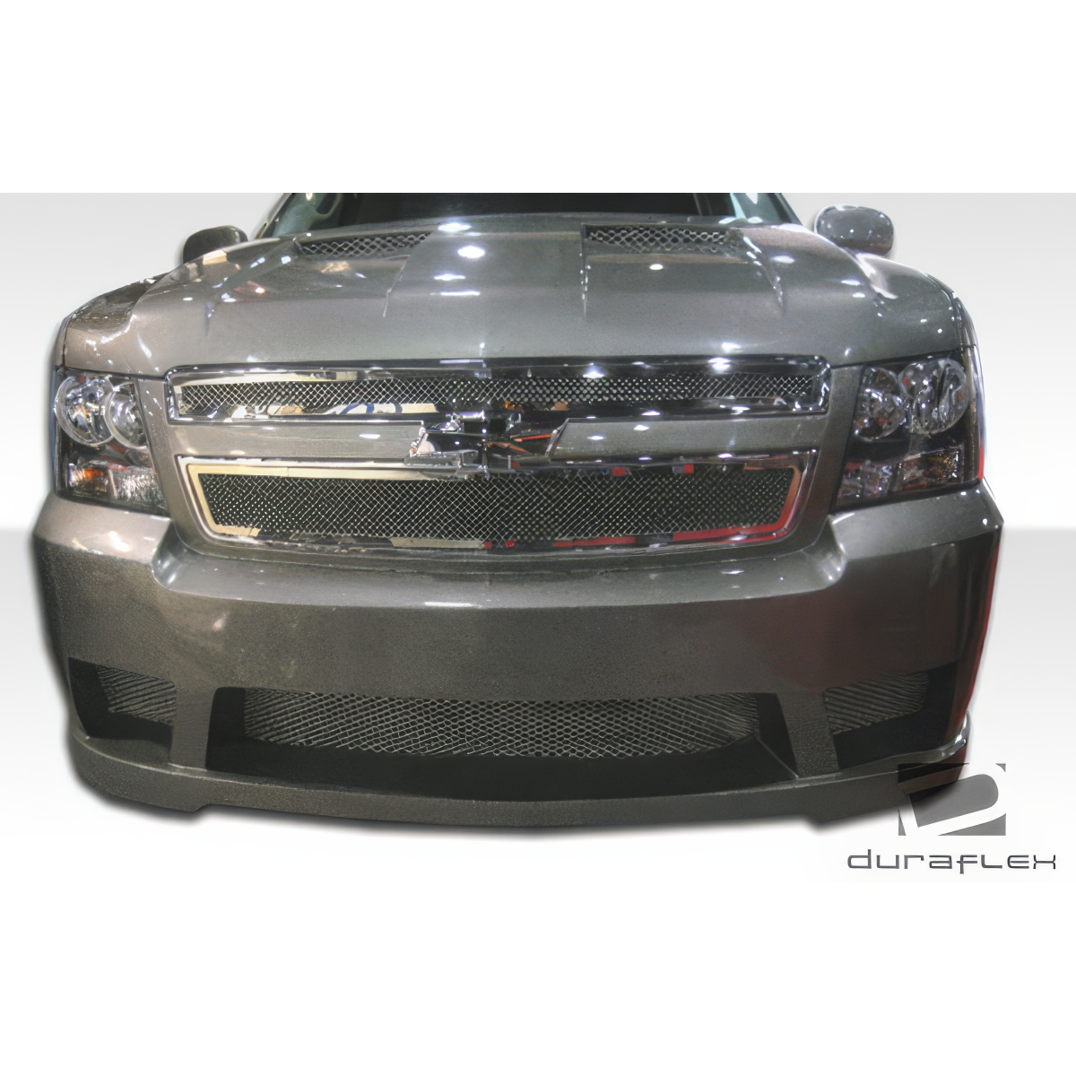 Modify your Chevrolet Avalanche 2007 with our Exterior/Front Bumpers or Lips - Front view of a Chevrolet vehicle part