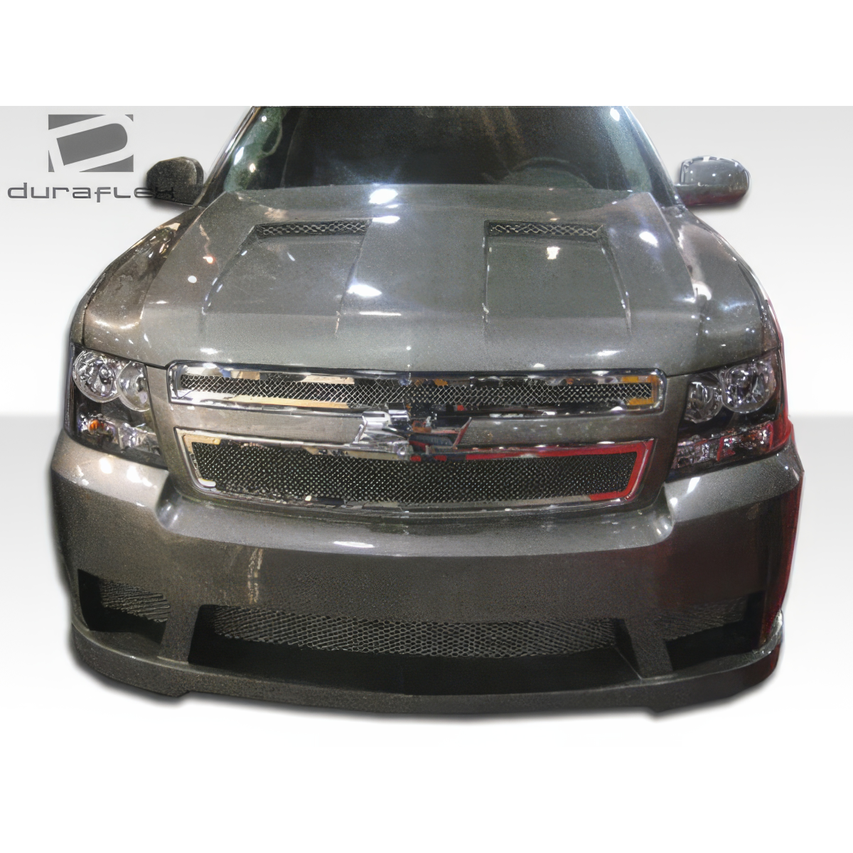 Modify your Chevrolet Avalanche 2007 with our Exterior/Hoods - Front view of the hood at eye level angle