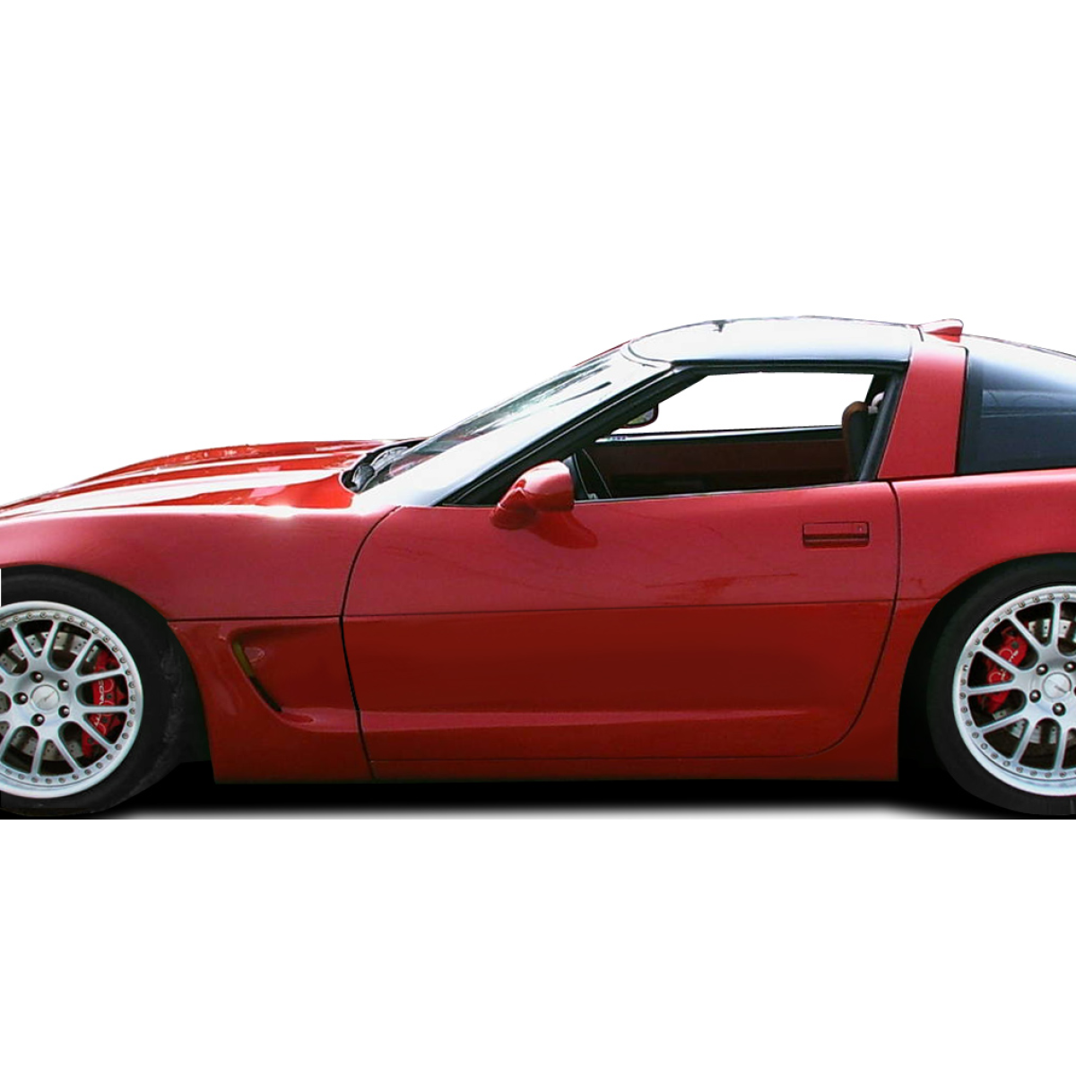 Modify your Chevrolet Corvette 1984 with our Exterior/Side Skirts - Side view of the Chevrolet Corvette C4