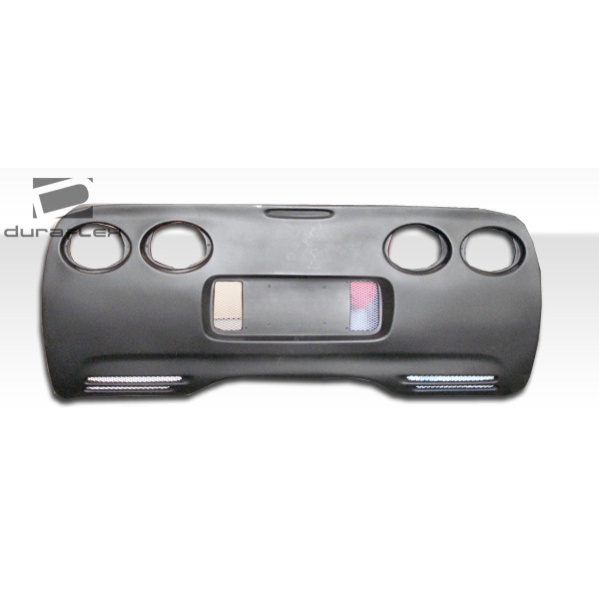 Modify your Chevrolet Corvette 1984 with our Exterior/Complete Body Kits - Front view of rear bumper at straight angle