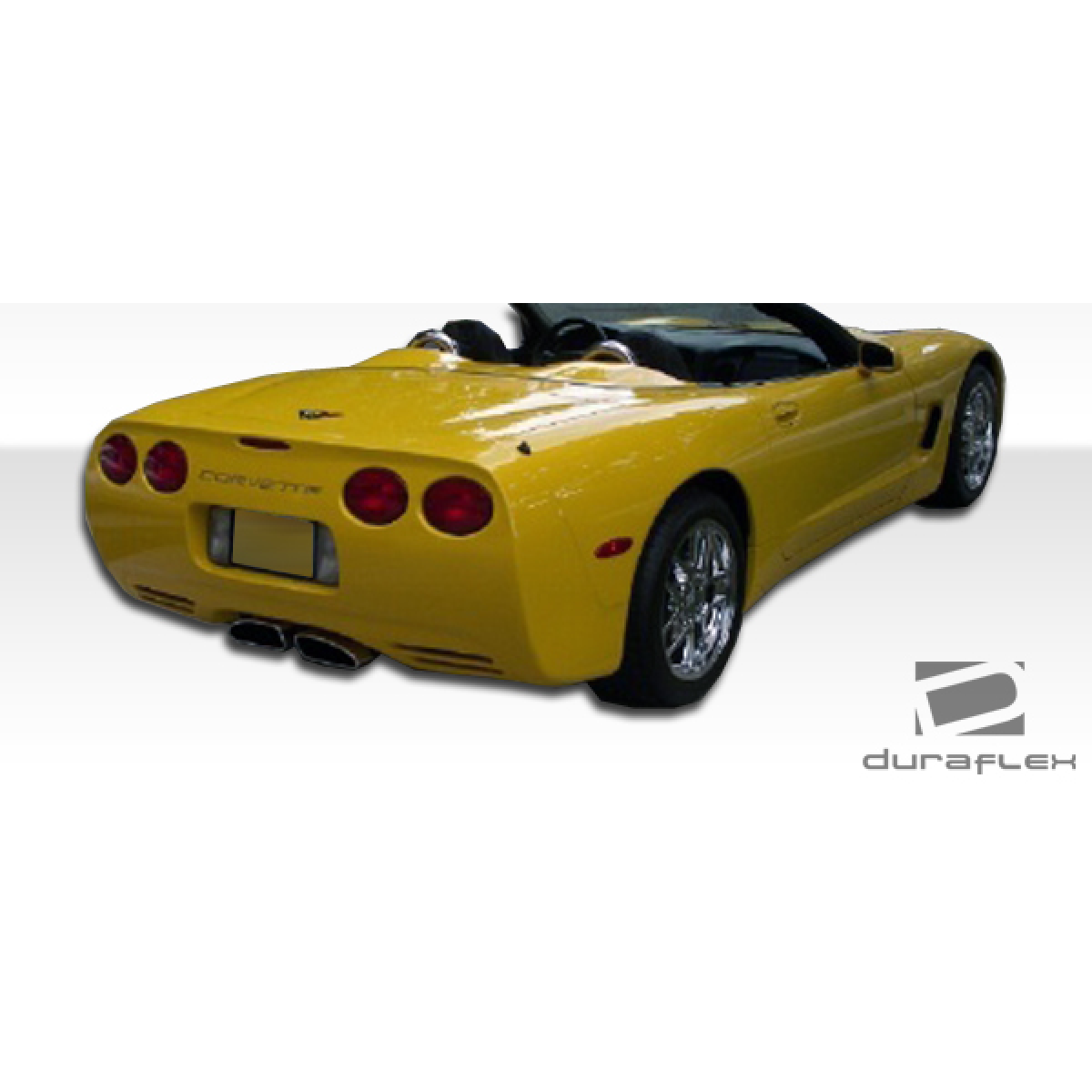 Modify your Chevrolet Corvette 1984 with our Exterior/Complete Body Kits - Rear angle showing corvette external features