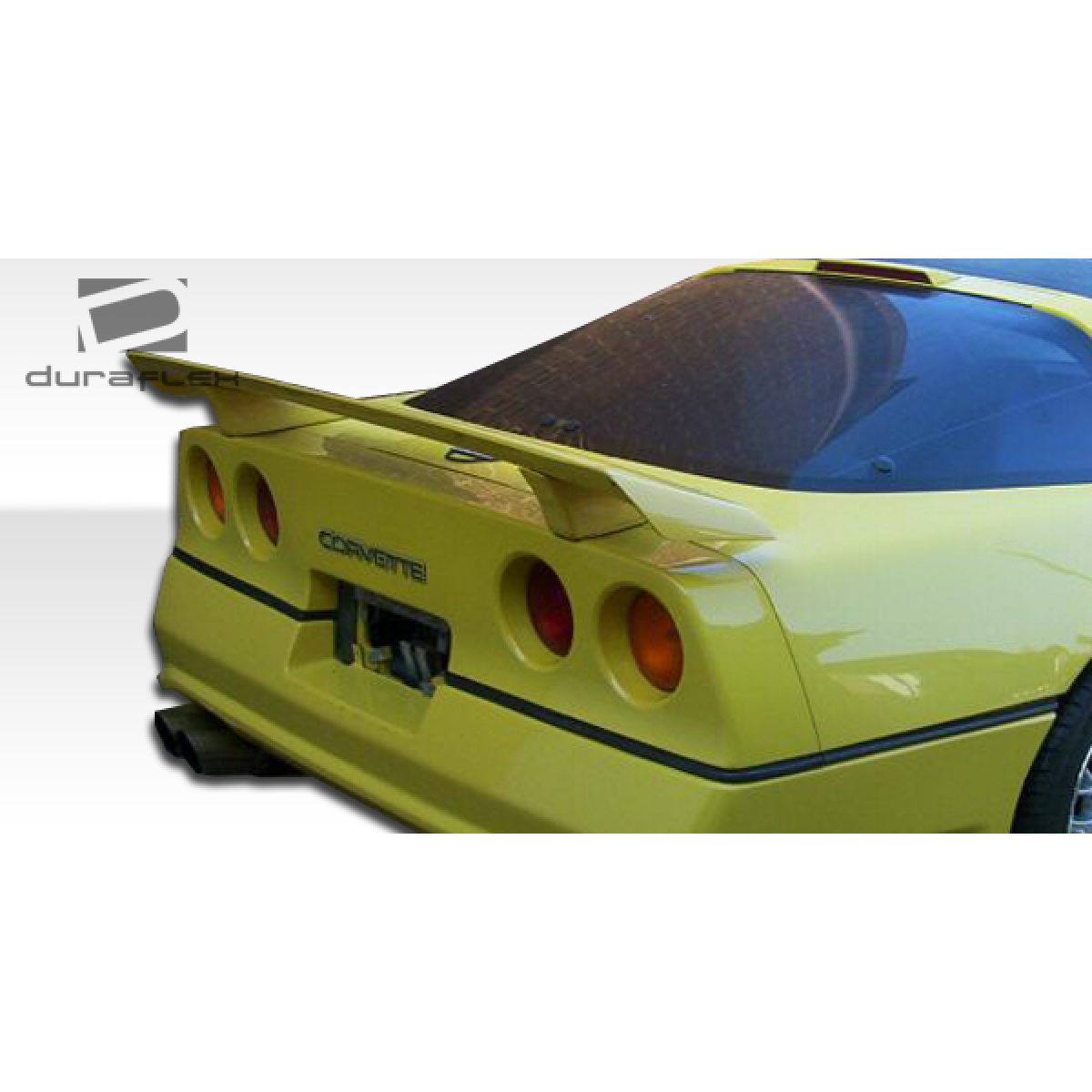 Modify your Chevrolet Corvette 1984 with our Exterior/Wings - Rear view angle of the Chevrolet Corvette