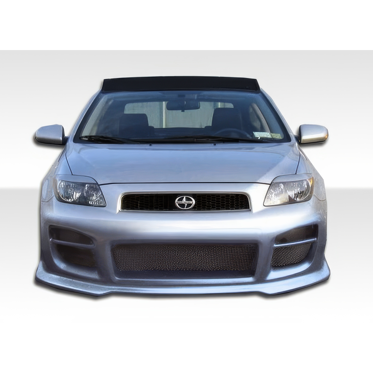 Modify your Scion tC 2005 with our Exterior/Complete Body Kits - Frontal view of the vehicle part at zero degrees