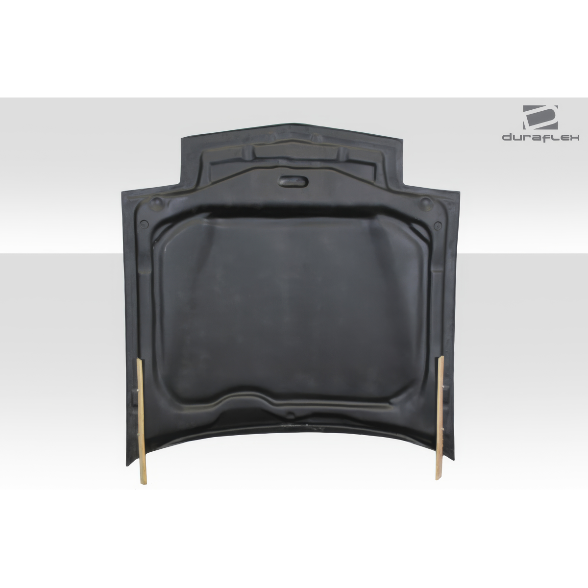 Modify your Pontiac Firebird 1982 with our Exterior/Hoods - Front view of the hood part straight on