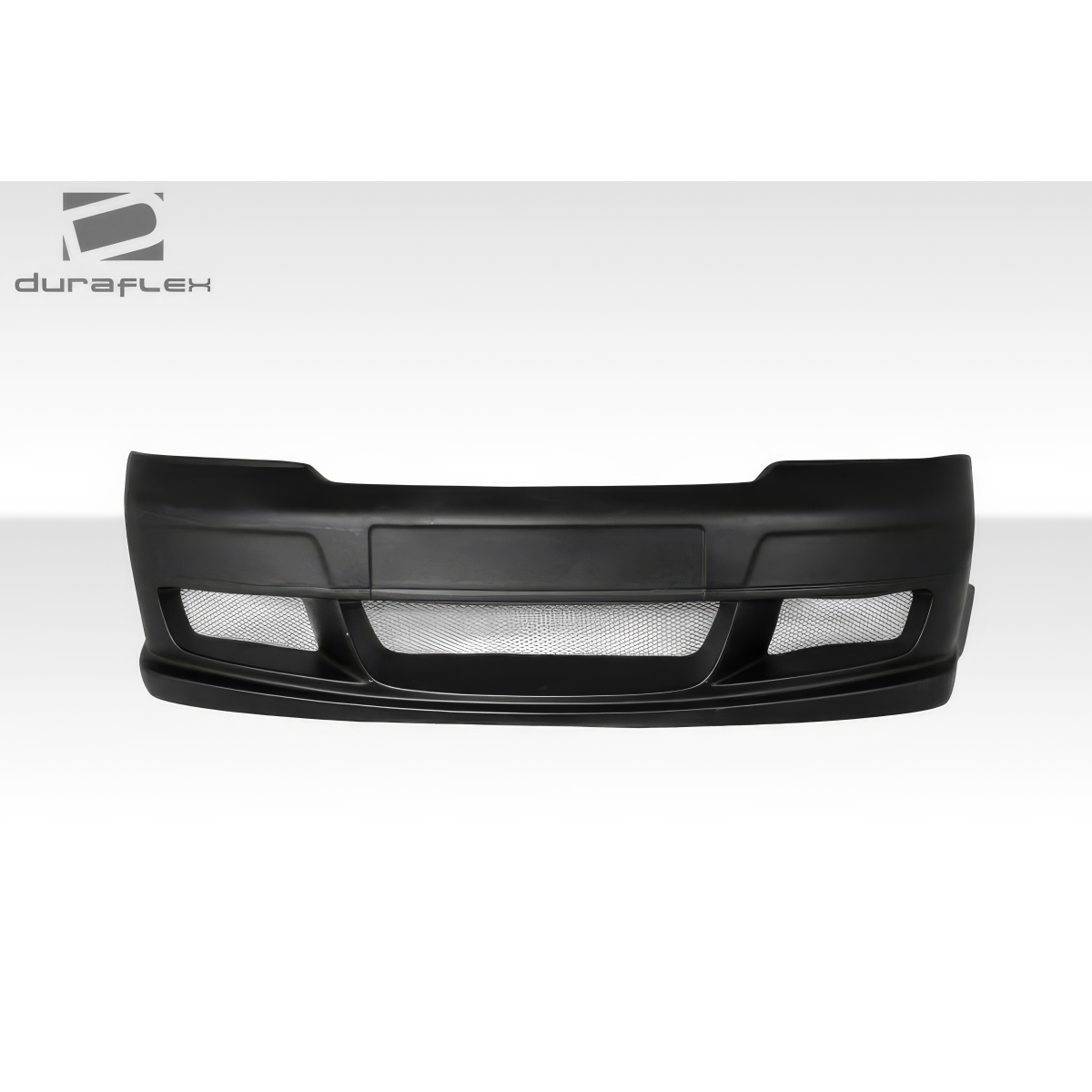 Modify your Audi A6 1998 with our Exterior/Front Bumpers or Lips - Front view of bumper part at a straight angle