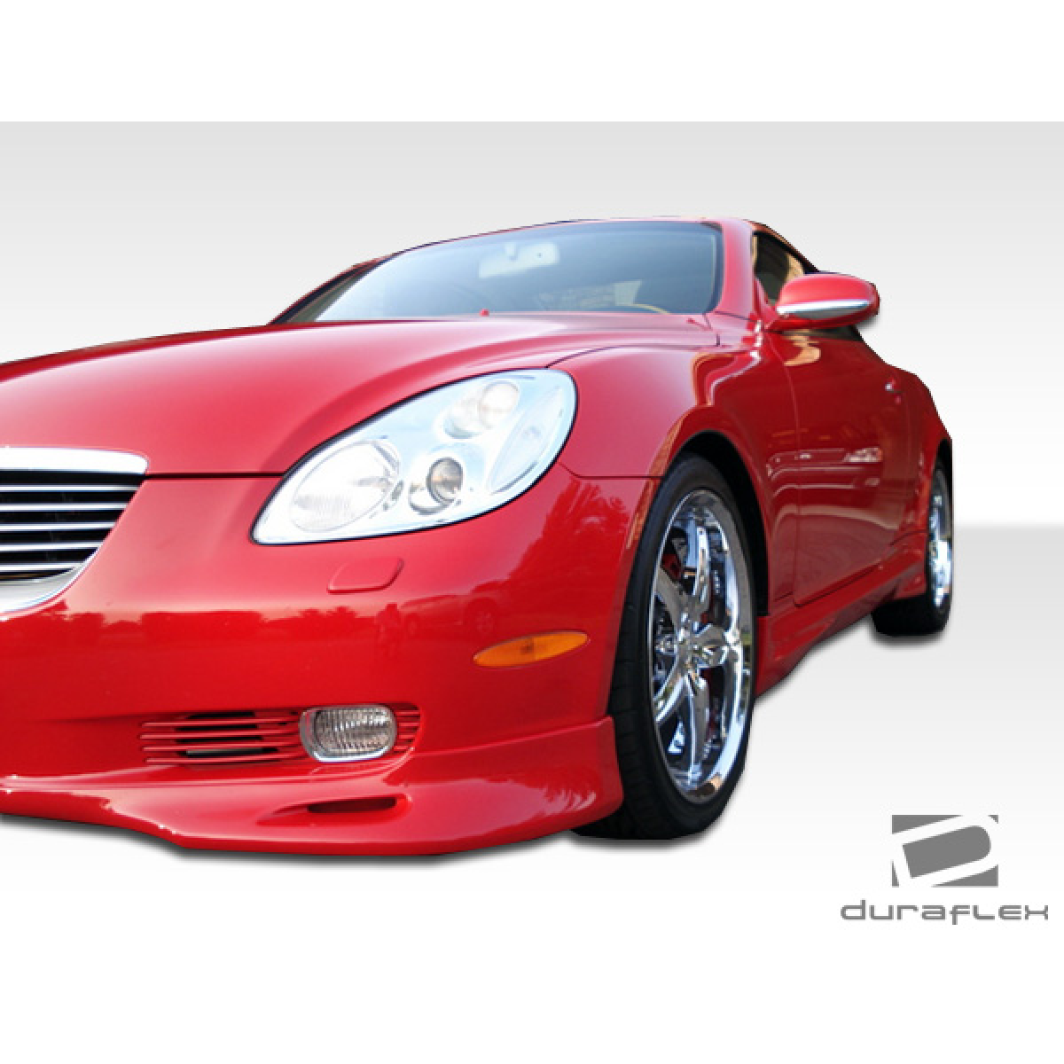 Modify your Lexus SC430 2002 with our Exterior/Front Bumpers or Lips - Low angle view showcasing the front bumper part