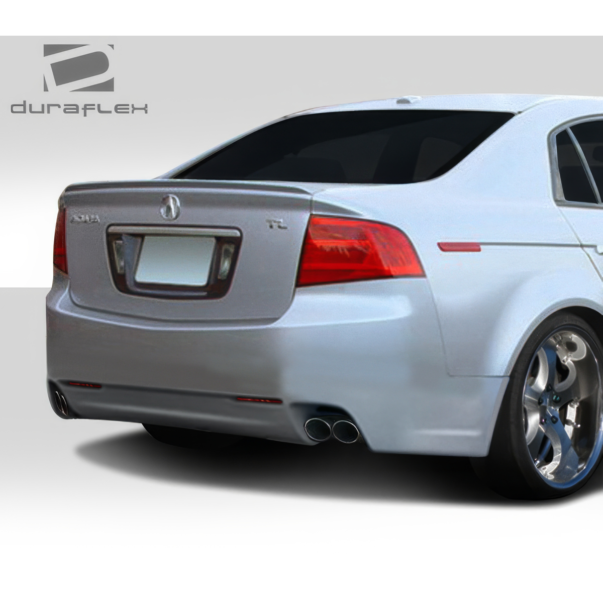 Modify your Acura TL 2004 with our Exterior/Rear Bumpers or Lips - Rear view angled slightly to the left