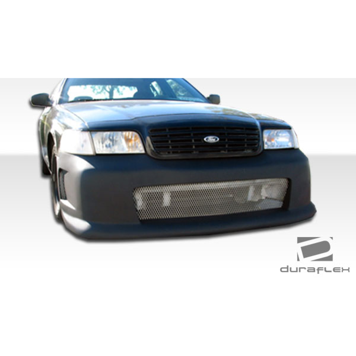 Modify your Ford Crown Victoria 1998 with our Exterior/Complete Body Kits - Front view angle of the front bumper part