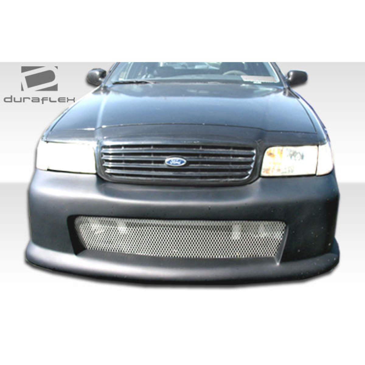 Modify your Ford Crown Victoria 1998 with our Exterior/Complete Body Kits - Front view of the bumper at a straight angle