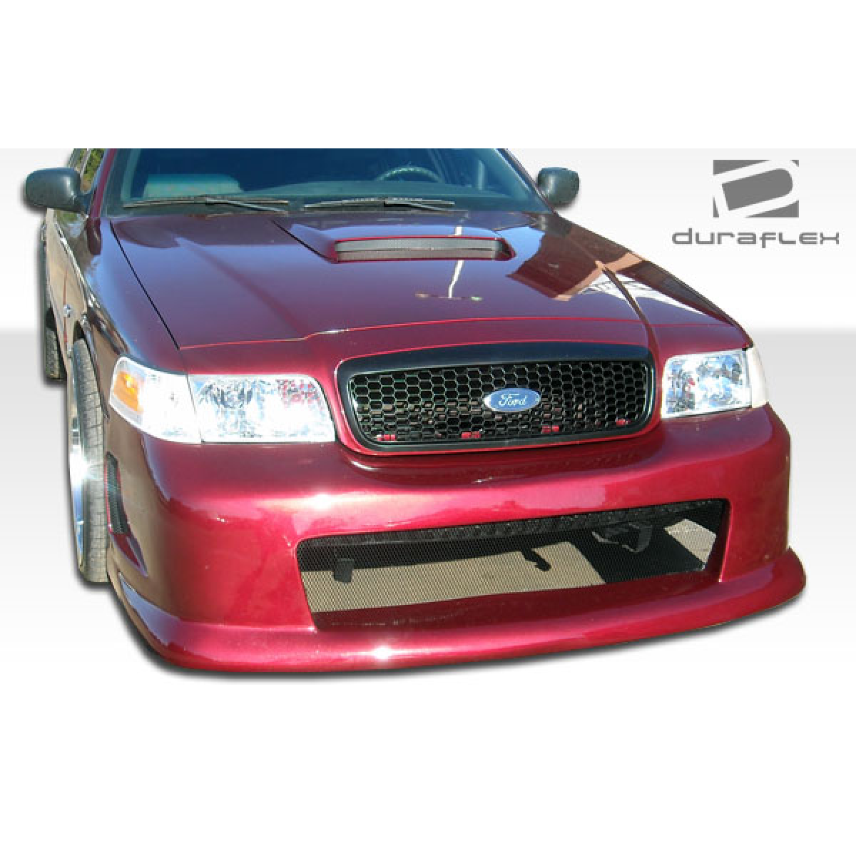 Modify your Ford Crown Victoria 1998 with our Exterior/Complete Body Kits - Front view slightly angle from the left side