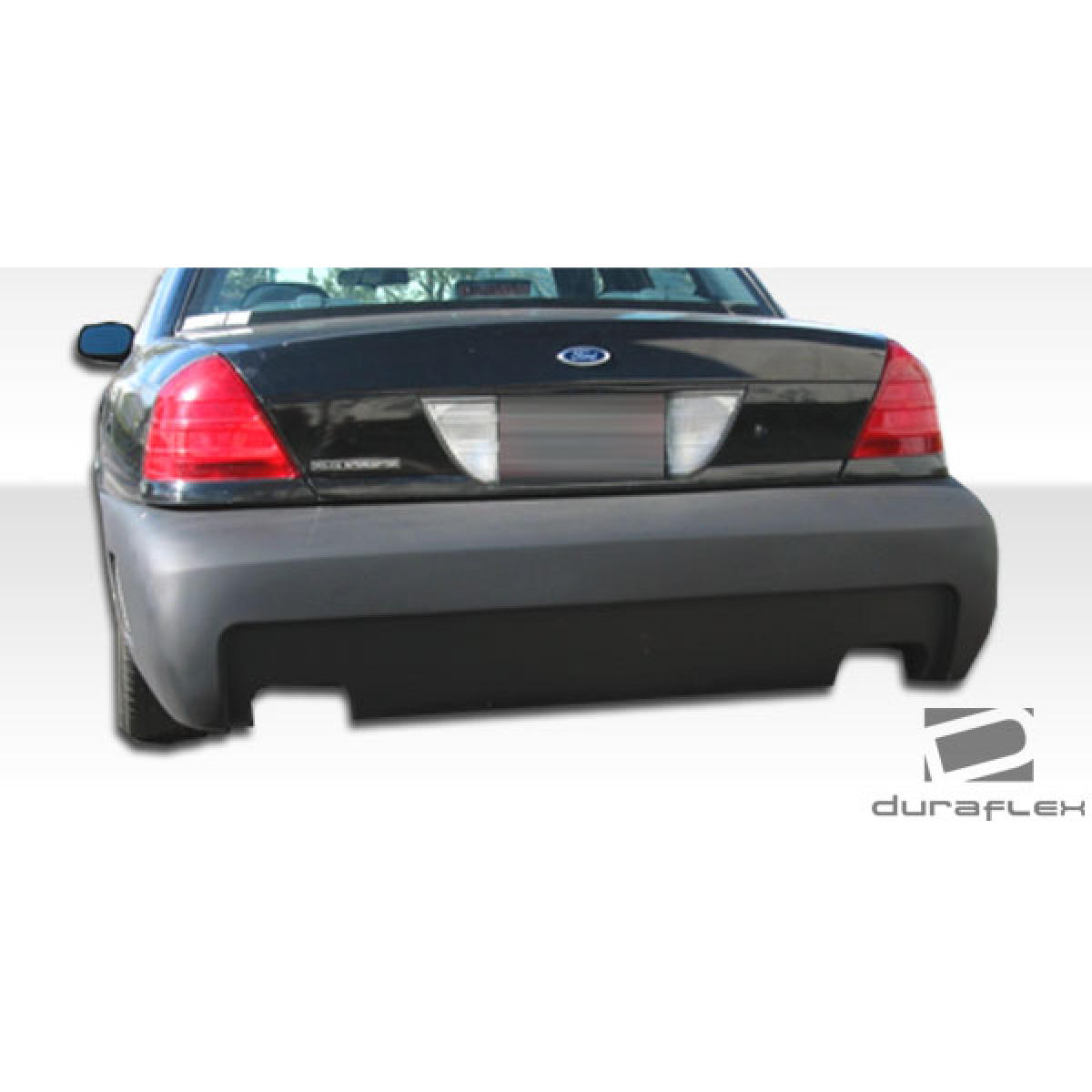 Modify your Ford Crown Victoria 1998 with our Exterior/Complete Body Kits - Rear view angle of the vehicle