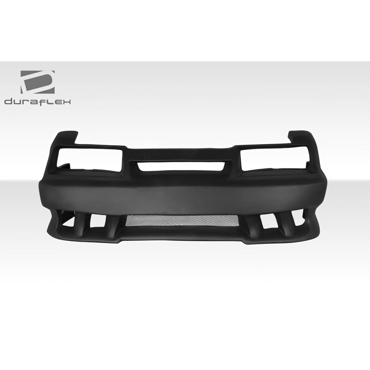 Modify your Ford Mustang 1983 with our Exterior/Complete Body Kits - Front view of bumper part displayed straight on