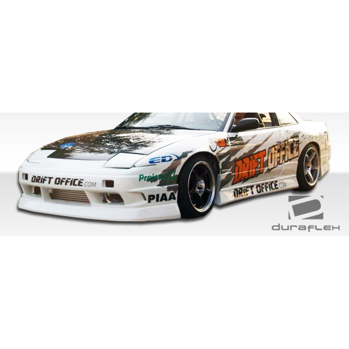 Modify your Nissan 240SX 1989 with our Exterior/Complete Body Kits - Front three quarter view of the vehicle