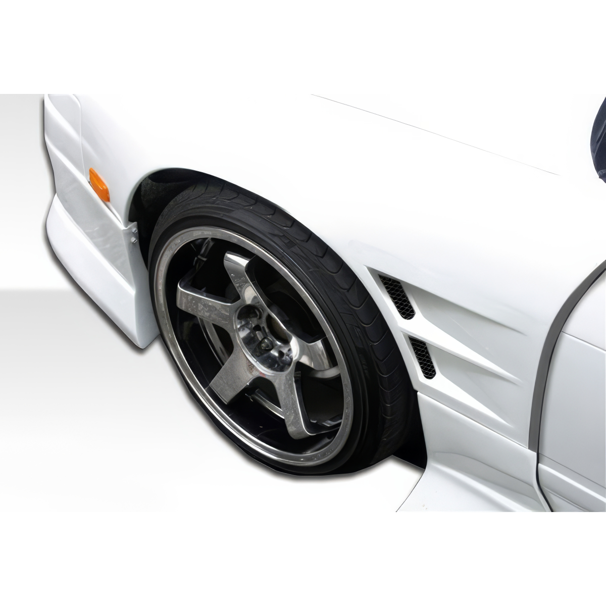 Modify your Nissan 240SX 1989 with our Exterior/Fenders - Close up perspective from the front left