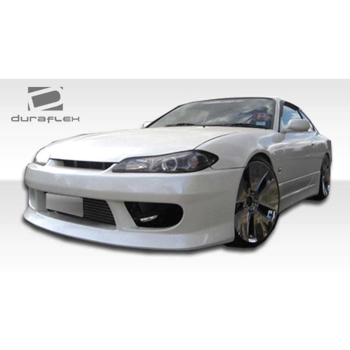 Modify your Nissan 240SX 1995 with our Exterior/Complete Body Kits - Front view angled slightly from the side