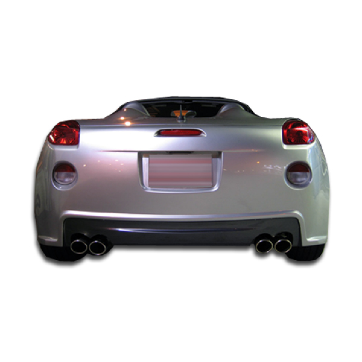 Modify your Pontiac Solstice 2006 with our Exterior/Complete Body Kits - View of car from a rear angle showing bumper design