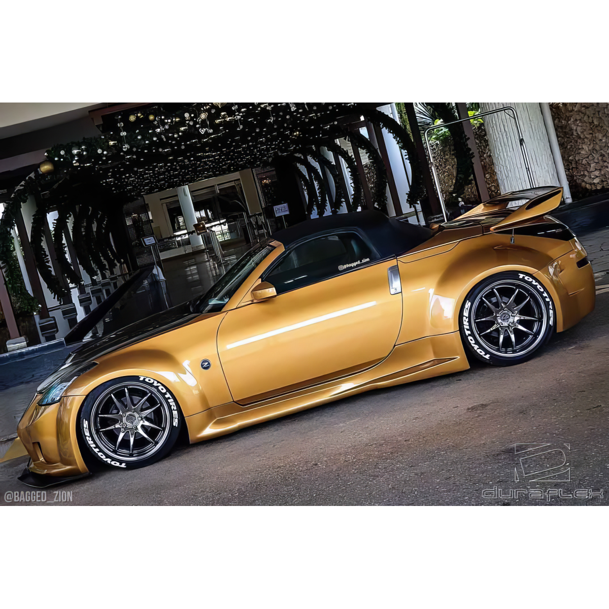 Modify your Nissan 350Z 2003 with our Exterior/Complete Body Kits - Image shows Nissan 350Z from a side angle