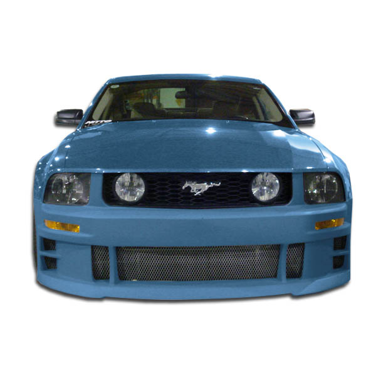 Modify your Ford GT 2005 with our Exterior/Complete Body Kits - Front view of vehicle at a straight angle