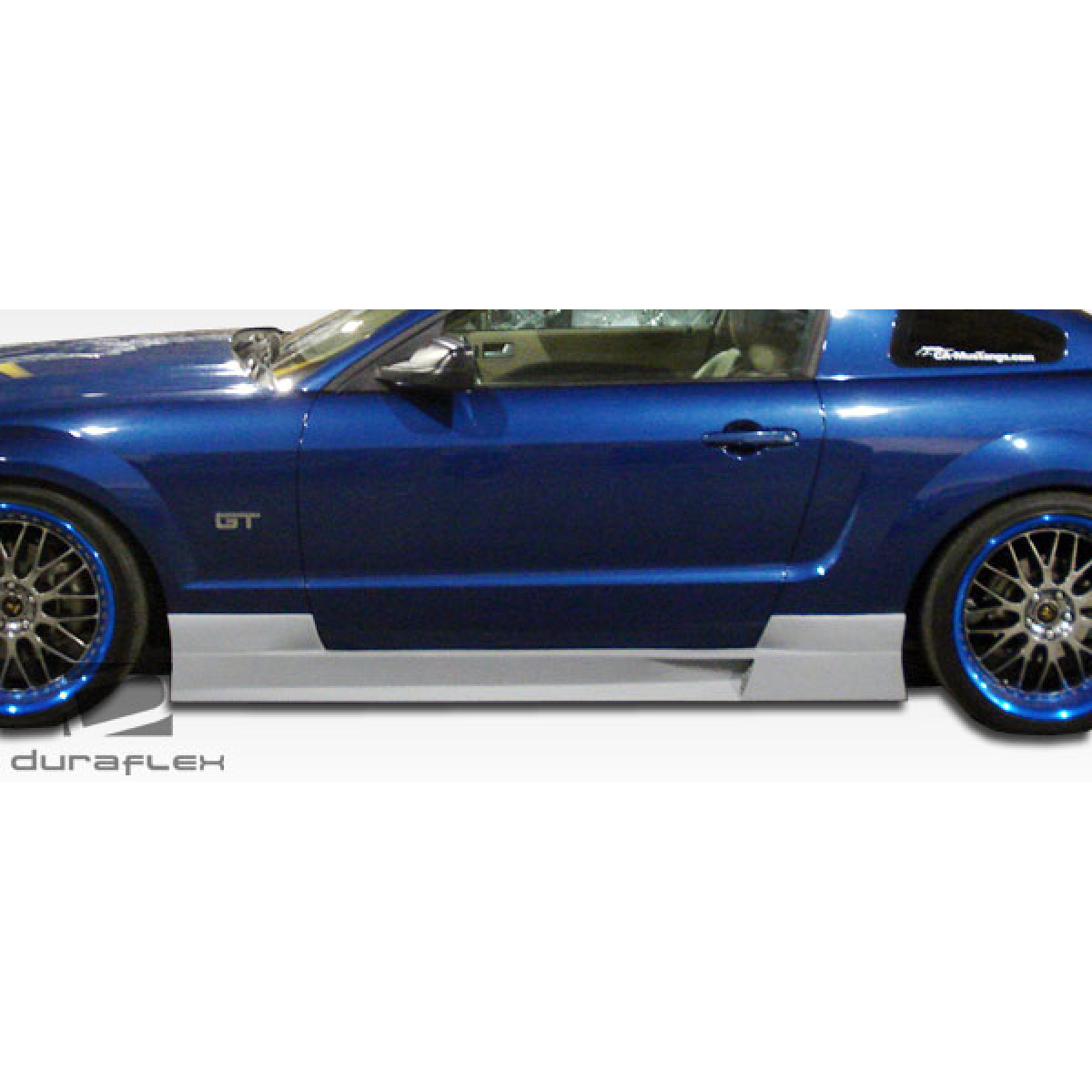 Modify your Ford GT 2005 with our Exterior/Side Skirts - Side view of vehicle showing side skirts