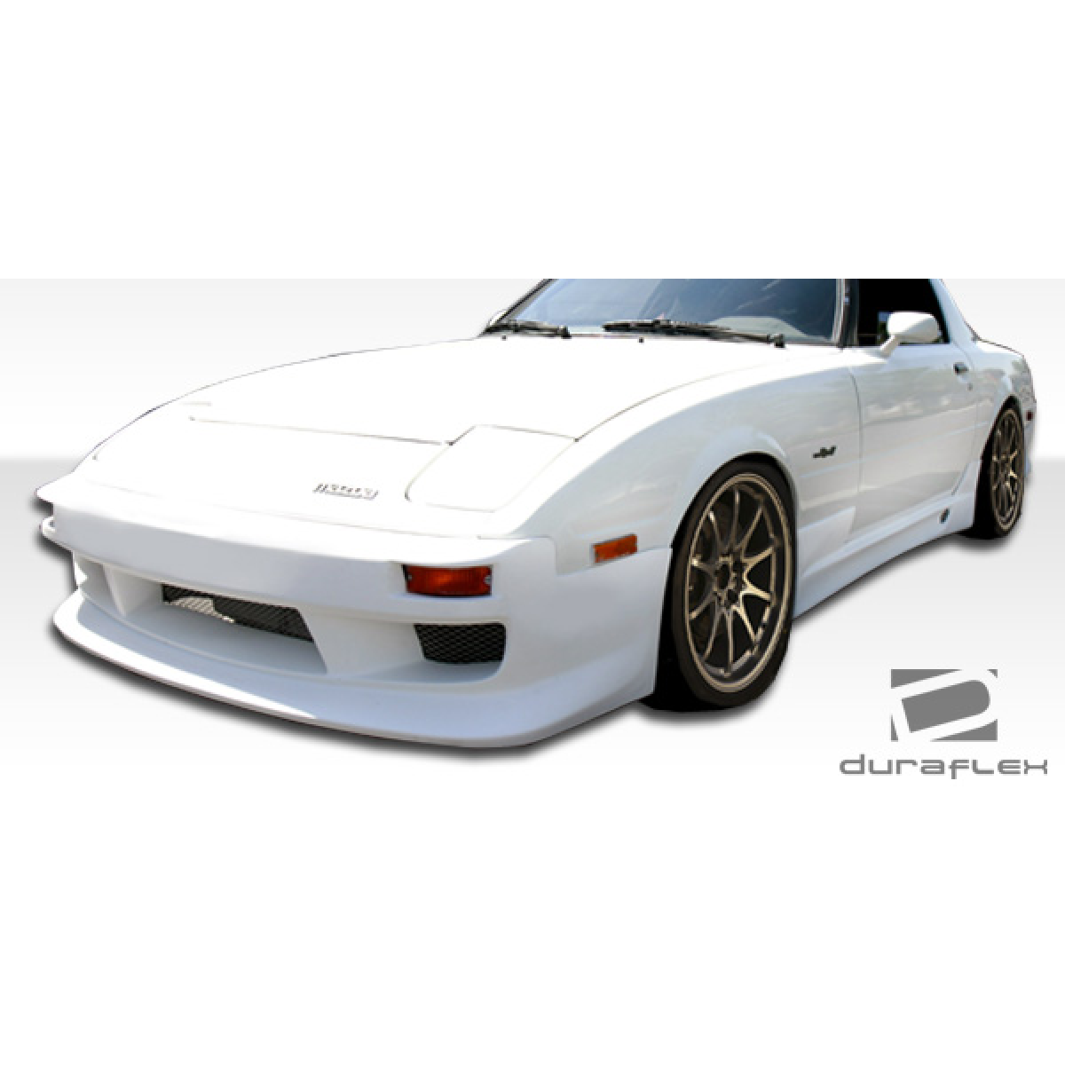 Modify your Mazda RX-7 1979 with our Exterior/Front Bumpers or Lips - Front three quarter angle view of bumper