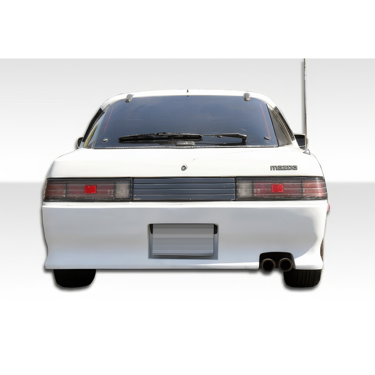 Modify your Mazda RX-7 1979 with our Exterior/Rear Bumpers or Lips - View from the rear of the vehicle