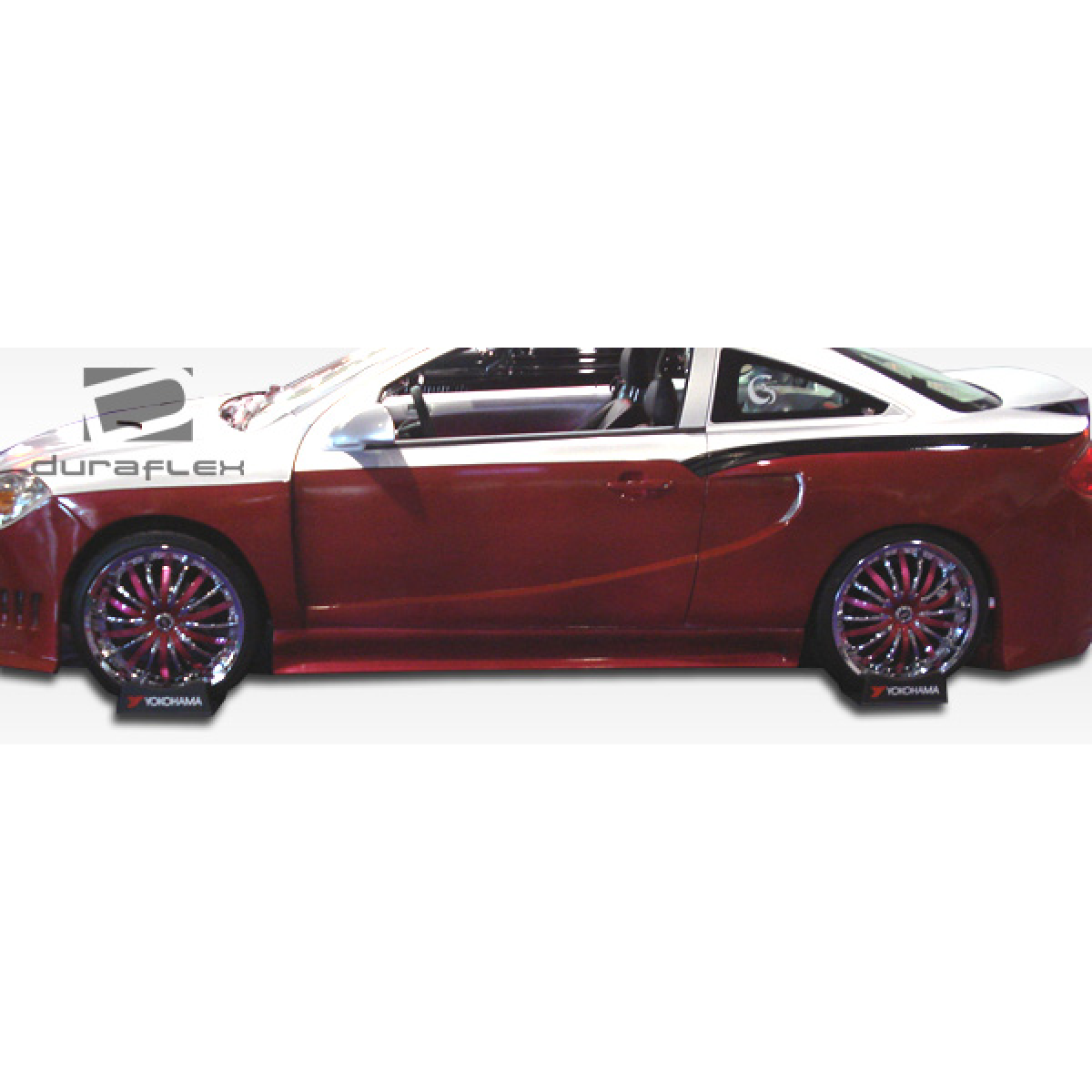Modify your Pontiac G5 2007 with our Exterior/Fenders - Side view of rear fender flares at profile angle