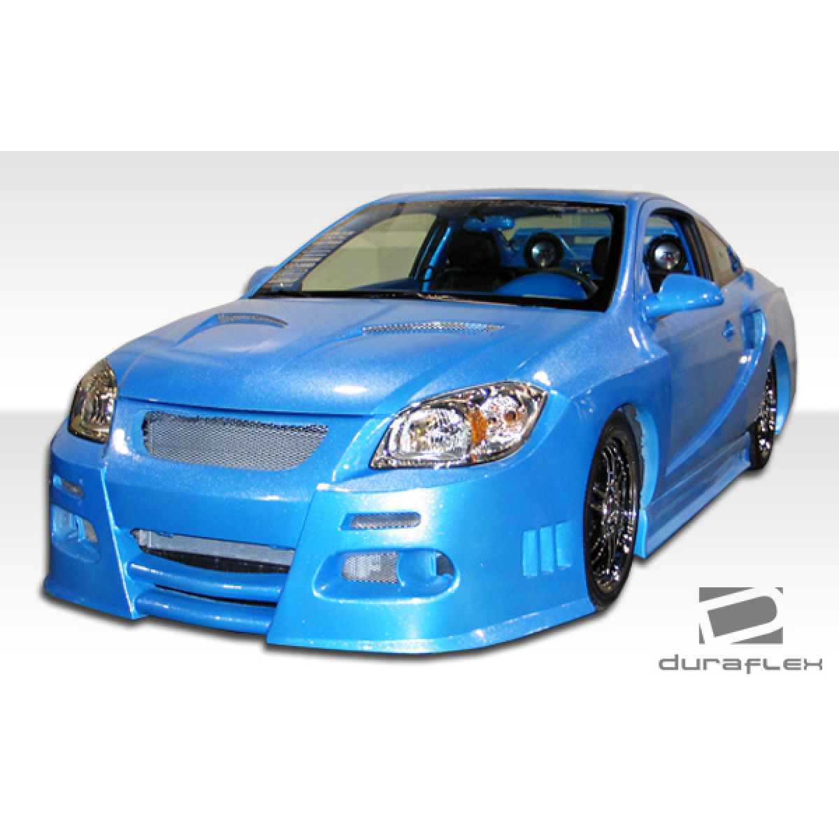 Modify your Pontiac G5 2007 with our Exterior/Side Skirts - Front angled view of the vehicle