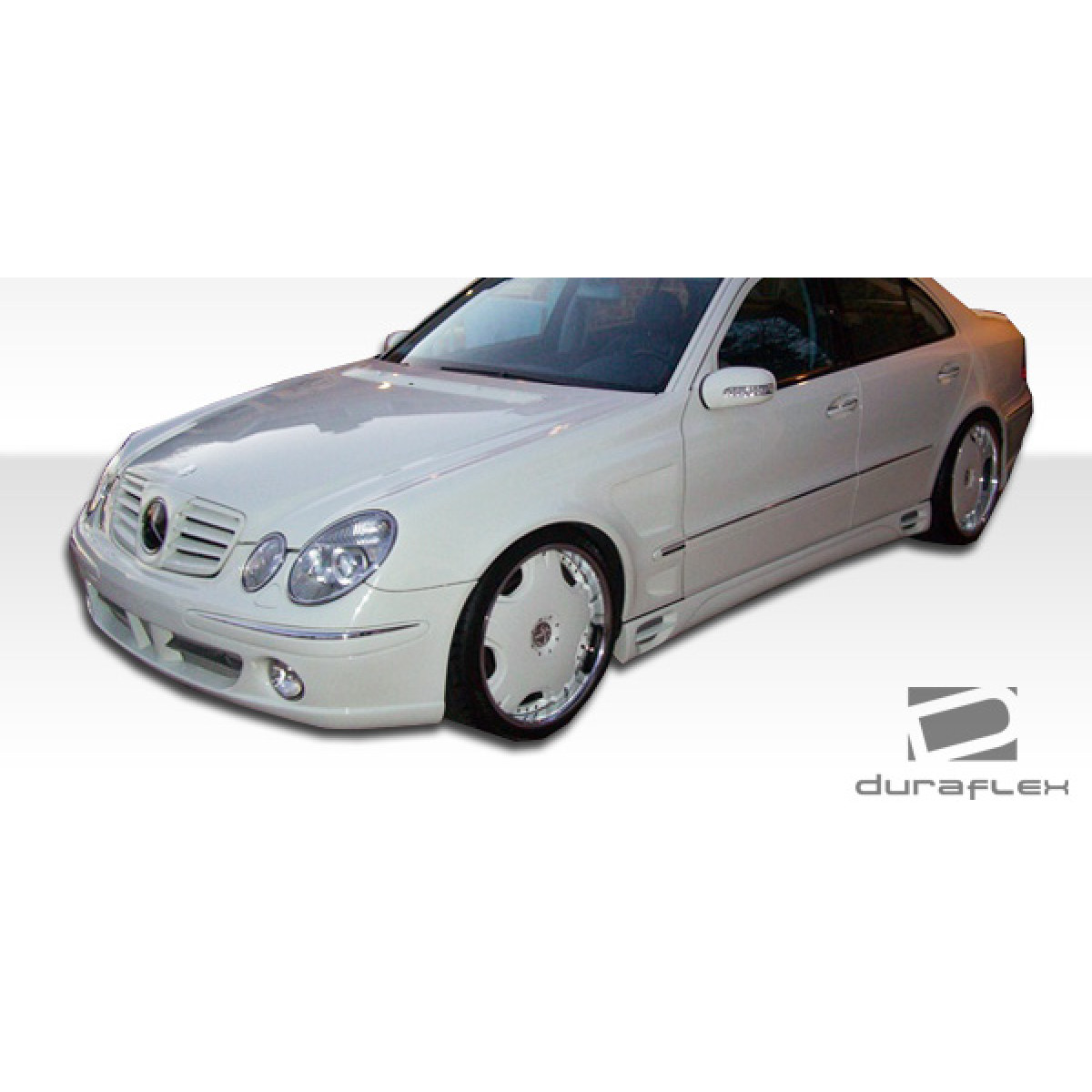 Modify your Mercedes-Benz E55 AMG 2003 with our Exterior/Fenders - Angle shows front three quarter view of vehicle