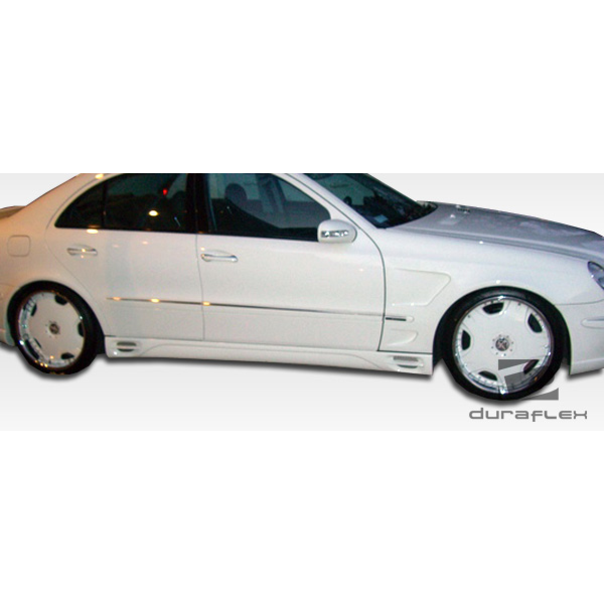 Modify your Mercedes-Benz E55 AMG 2003 with our Exterior/Fenders - Right side profile view of the vehicle