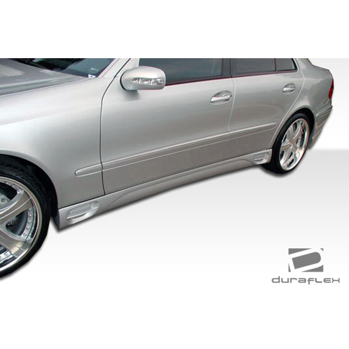 Modify your Mercedes-Benz E55 AMG 2003 with our Exterior/Fenders - Side angle showing fender attachment and design