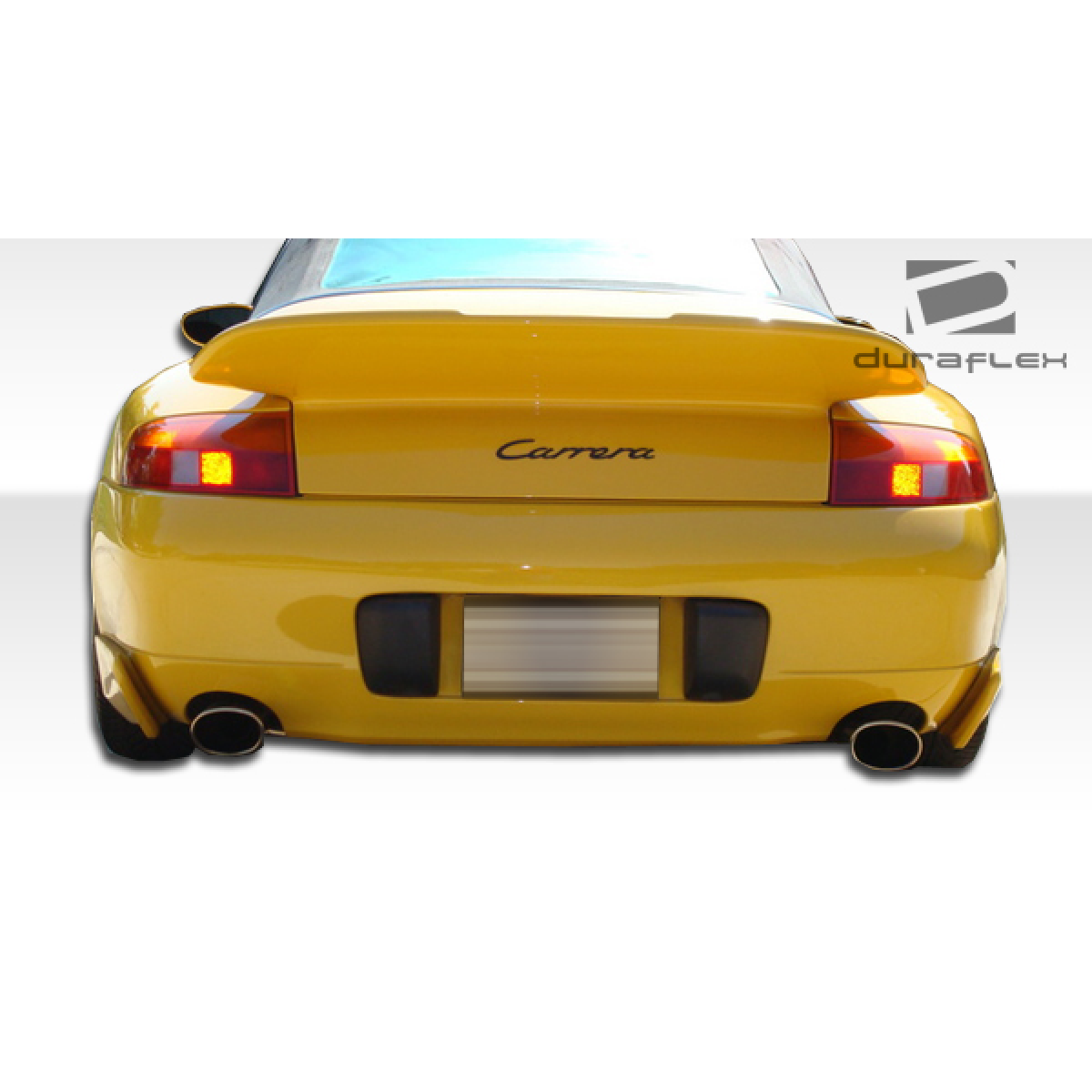 Modify your Porsche 911 1999 with our Exterior/Rear Bumpers or Lips - Rear view angle of the Porsche 911