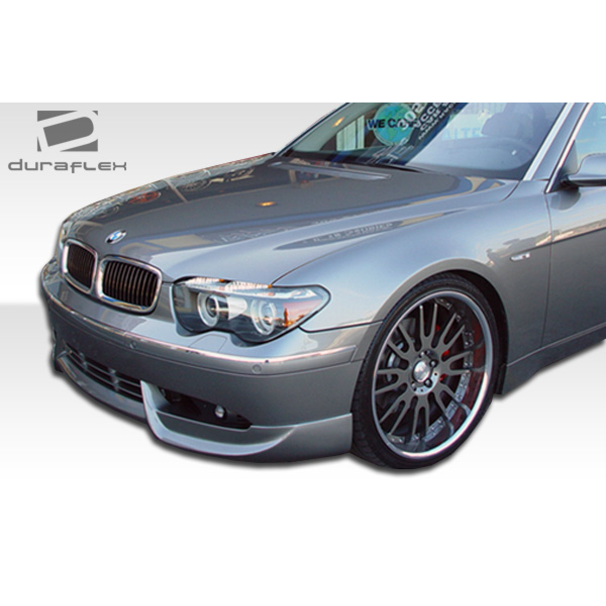 Modify your BMW 7-Series 2002 with our Exterior/Front Bumpers or Lips - Front angle view of BMW 7 Series E65 E66