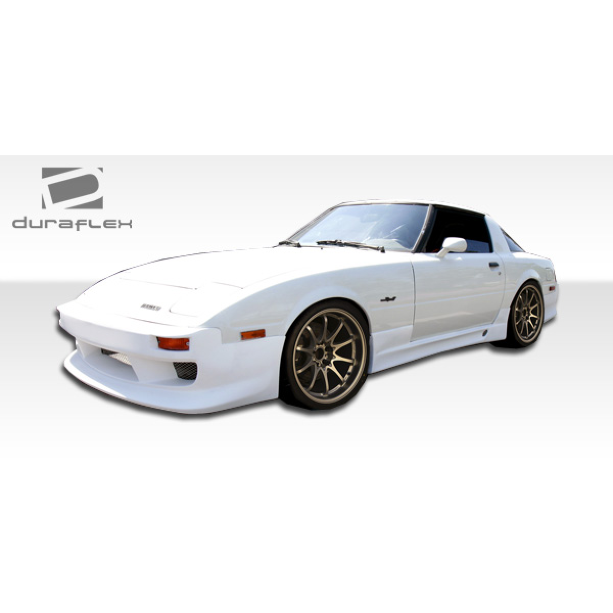 Modify your Mazda RX-7 1979 with our Exterior/Complete Body Kits - Front three quarter angle view of the vehicle