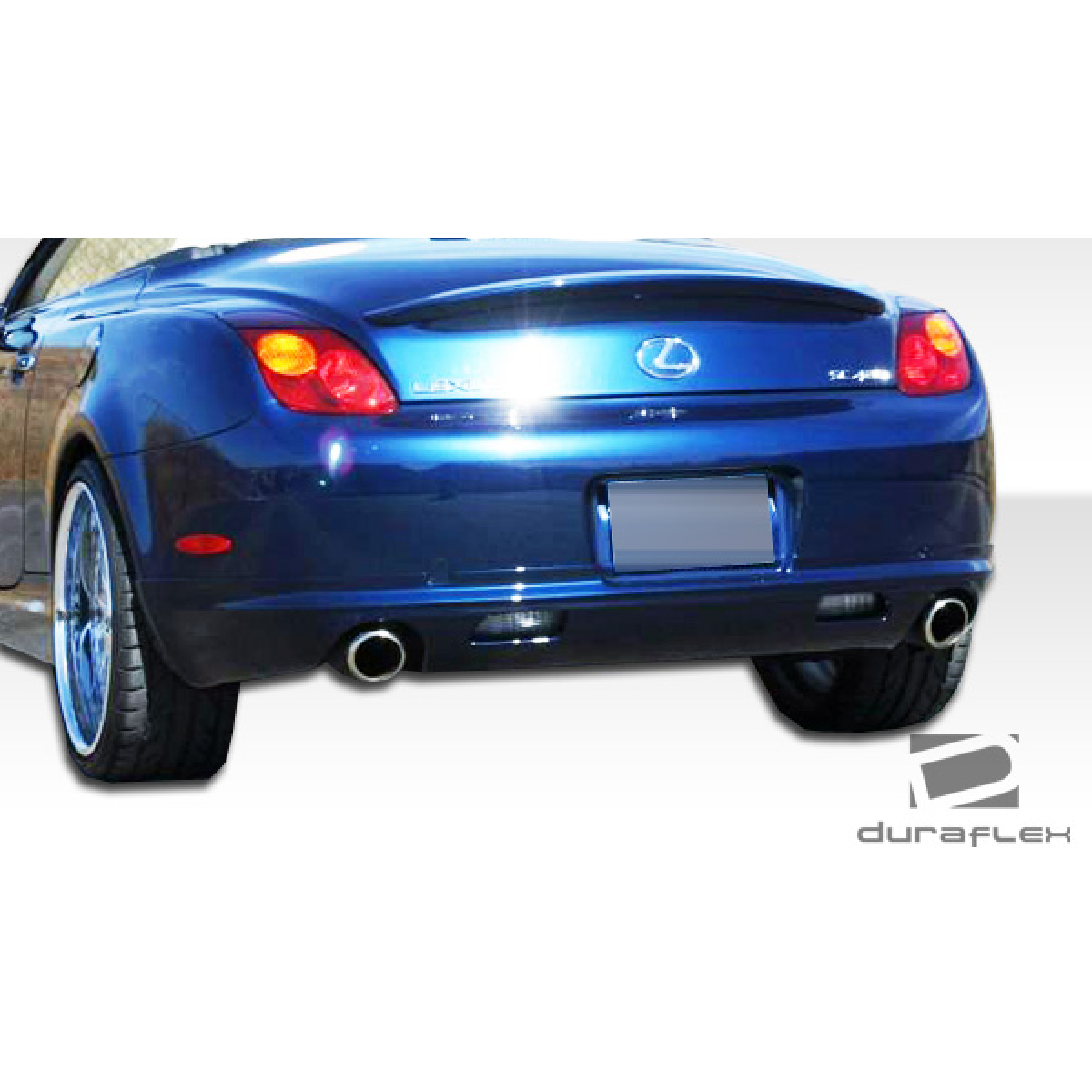 Modify your Lexus SC430 2002 with our Exterior/Complete Body Kits - Rear angle view of Lexus SC430 showing body kit