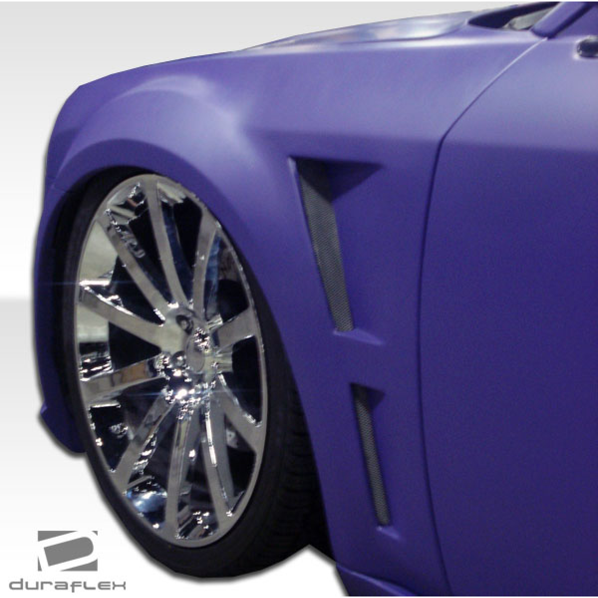 Modify your Chrysler 300 2005 with our Exterior/Fenders - Angle showing front fender and wheel of vehicle