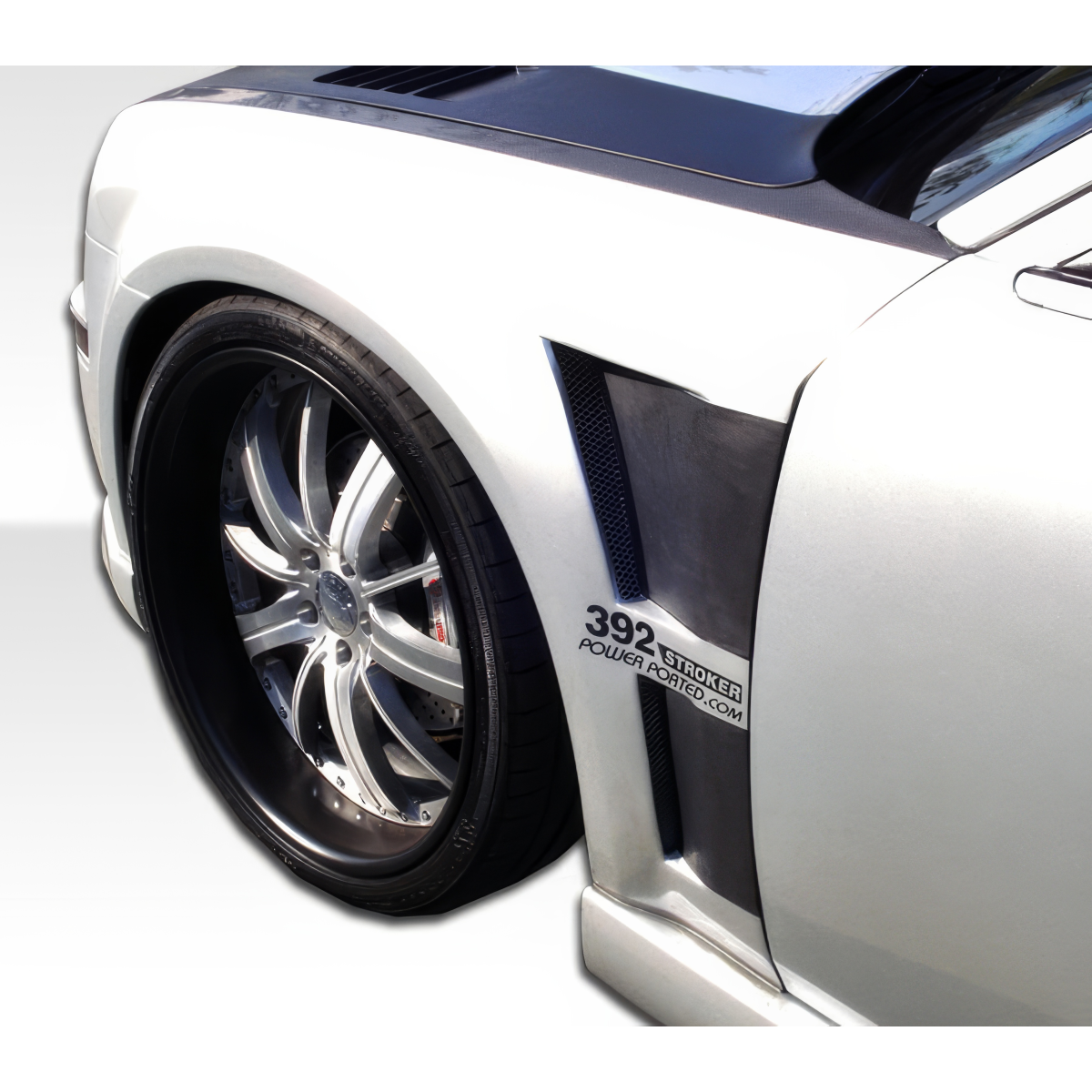 Modify your Chrysler 300 2005 with our Exterior/Fenders - Image shows fender at a side angle